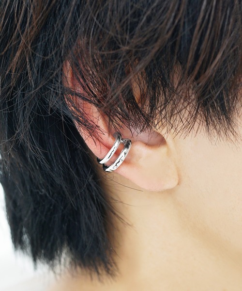 MinoriTY】エッジツイストイヤーカフ メンズ ウィメンズ ユニセックス
