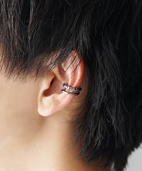 MinoriTY】エッジツイストイヤーカフ メンズ ウィメンズ ユニセックス