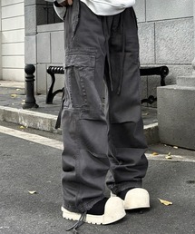 NOWLE | 【NOWLE】ヴィンテージライク ルーズフィット カーゴパンツ(カーゴパンツ)