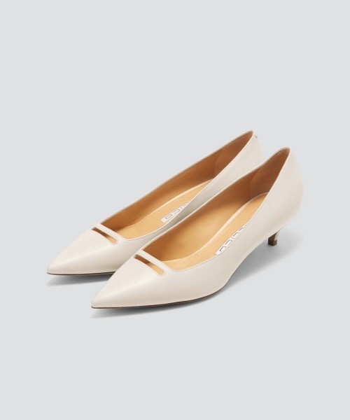 ペリーコ アネッリ 美品】ペリーコ アネッリ パンプス 36 1/2 ネイビー