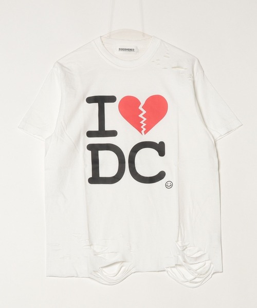 セール】I BROKEN HEART S/S TEE（Tシャツ/カットソー）｜DISCOVERED