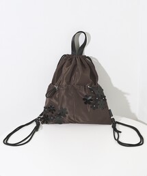 OUTDOOR PRODUCTS（アウトドアプロダクツ）の「OUTDOOR PRODUCTS × Firsthand/アウトドアプロダクツ 別注 FLOWERS 2WAYナップサック（バックパック/リュック・ブラウン系）」
