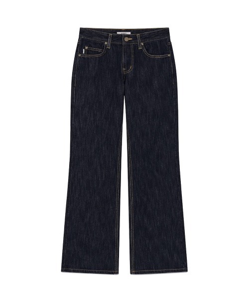 GLOWNY（グロウニ―）の「THE RODEO JEANS（デニムパンツ・レディース・ブラック/ネイビー・LARGE/MEDIUM）」の6枚目の写真