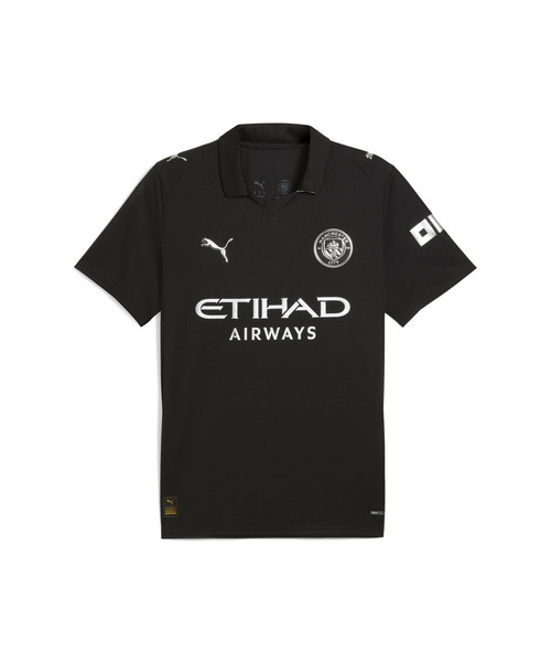 PUMA(プーマ)の「PUMA プーマ メンズ 2025-26 マンチェスターシティ FC アウェイ レプリカ 半袖(Tシャツ/カットソー・メンズ・ブラック・X-SMALL/MEDIUM/SMALL/X-LARGE/LARGE)」の7枚目の写真
