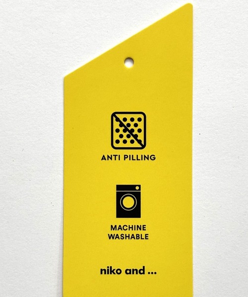 niko and...（ニコアンド）の「フラワー刺繍ラクリルカーディガン（カーディガン/ボレロ・レディース・ブラック/マスタード/グリーン・FREE）」の6枚目の写真