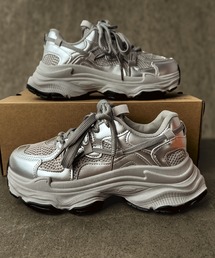 MAISON SELECT（メゾンセレクト）の「7B51 厚底 ダッドシューズ メタリック スポーツスニーカー（スニーカー）」