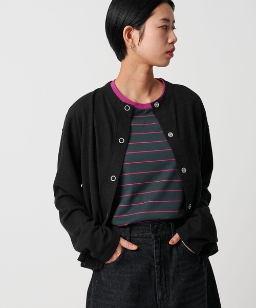 CITEN>スラブリブカーディガン(カーディガン/ボレロ)|CITEN CITEN>スラブリブカーディガン(カーディガン/ボレロ)|CITEN