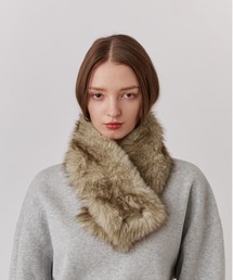 Chapeau d' O | Chapeau d' O  Fox Fake Fur Tippet Muff / シャポードオー(マフラー)