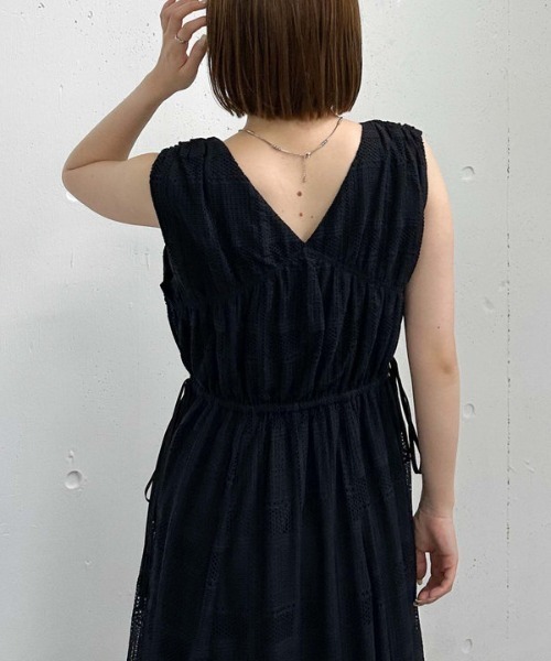 archives(アルシーヴ)の「レースノースリワンピース(ワンピース・レディース・アイボリー/ブラック・MEDIUM)」の12枚目の写真