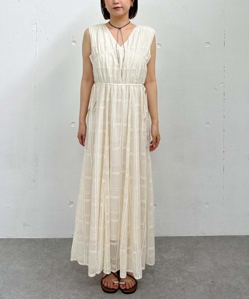 archives(アルシーヴ)の「レースノースリワンピース(ワンピース・レディース・アイボリー/ブラック・MEDIUM)」の13枚目の写真