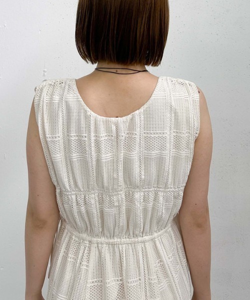 archives(アルシーヴ)の「レースノースリワンピース(ワンピース・レディース・アイボリー/ブラック・MEDIUM)」の17枚目の写真