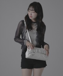 Chick | Belt Design Shoulder Bag/ベルトデザインショルダーバッグ(ショルダーバッグ)