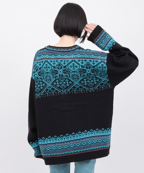 チチカカ（チチカカ）の「コンチョボタンニットカーディガン（カーディガン/ボレロ・メンズ・ブラック/ブラウン・FREE）」の5枚目の写真