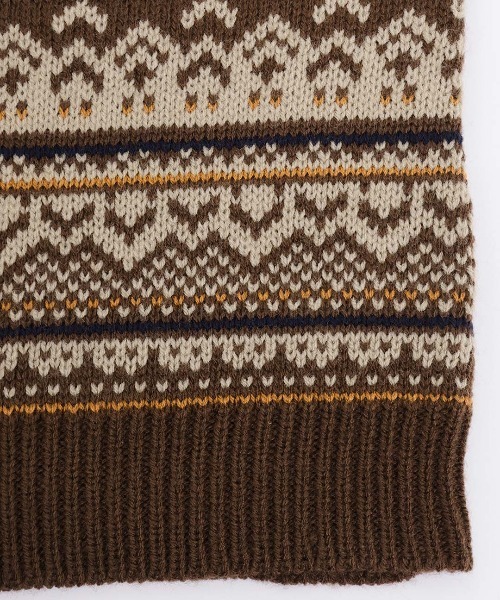 チチカカ（チチカカ）の「コンチョボタンニットカーディガン（カーディガン/ボレロ・メンズ・ブラック/ブラウン・FREE）」の8枚目の写真