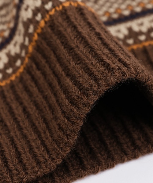 チチカカ（チチカカ）の「コンチョボタンニットカーディガン（カーディガン/ボレロ・メンズ・ブラック/ブラウン・FREE）」の10枚目の写真