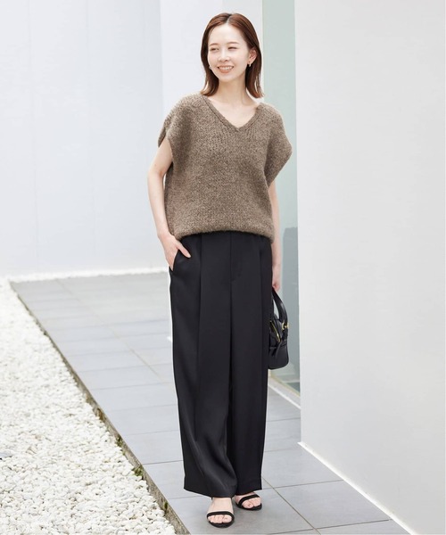 TRICOTS JEAN MARC(トリコットジーンマルク)の「《追加》TRICOTS JEAN MARC/トリコットジーンマルク VNベスト VARTOUI(ニット/セーター・レディース・ブラウン/ベージュ系その他・FREE)」の11枚目の写真