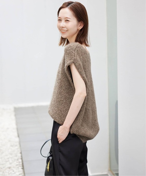TRICOTS JEAN MARC(トリコットジーンマルク)の「《追加》TRICOTS JEAN MARC/トリコットジーンマルク VNベスト VARTOUI(ニット/セーター・レディース・ブラウン/ベージュ系その他・FREE)」の15枚目の写真