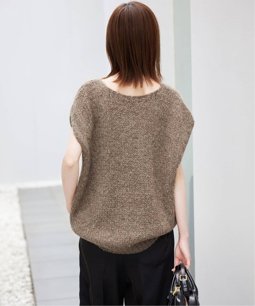 TRICOTS JEAN MARC(トリコットジーンマルク)の「《追加》TRICOTS JEAN MARC/トリコットジーンマルク VNベスト VARTOUI(ニット/セーター・レディース・ブラウン/ベージュ系その他・FREE)」の16枚目の写真