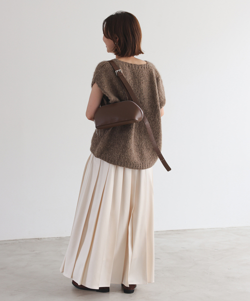 TRICOTS JEAN MARC(トリコットジーンマルク)の「《追加》TRICOTS JEAN MARC/トリコットジーンマルク VNベスト VARTOUI(ニット/セーター・レディース・ブラウン/ベージュ系その他・FREE)」の21枚目の写真