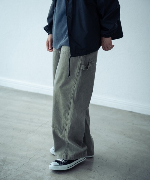 RATTLE TRAP（ラトルトラップ）の「12ozコットンダックダブルニーペインターパンツ（その他パンツ・メンズ・カーキ/ブラック/キャメル・M/L）」の14枚目の写真