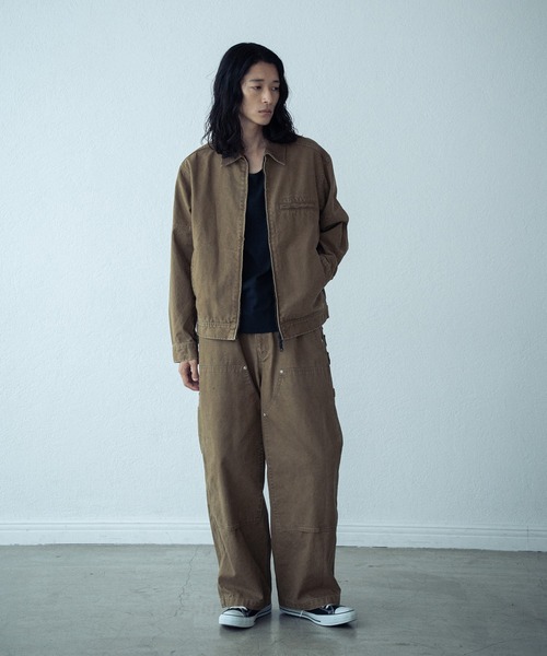 RATTLE TRAP（ラトルトラップ）の「12ozコットンダックダブルニーペインターパンツ（その他パンツ・メンズ・カーキ/ブラック/キャメル・M/L）」の20枚目の写真