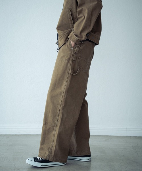 RATTLE TRAP（ラトルトラップ）の「12ozコットンダックダブルニーペインターパンツ（その他パンツ・メンズ・カーキ/ブラック/キャメル・M/L）」の22枚目の写真
