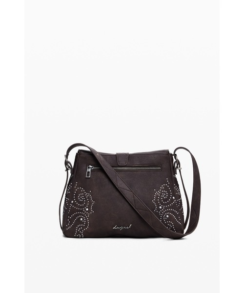 Desigual(デシグアル)の「Studded paisley shoulder bag / スタッドペイズリーショルダーバッグ(ハンドバッグ・レディース・ブラウン・FREE)」の6枚目の写真
