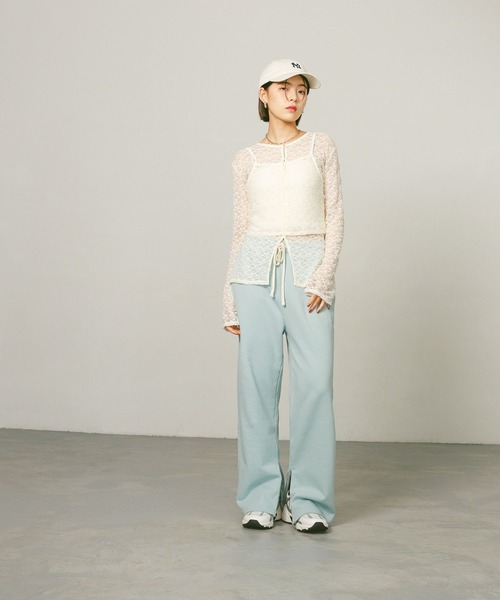 セール】ジップ付きスウェットパンツ（その他パンツ）｜BAYFLOW