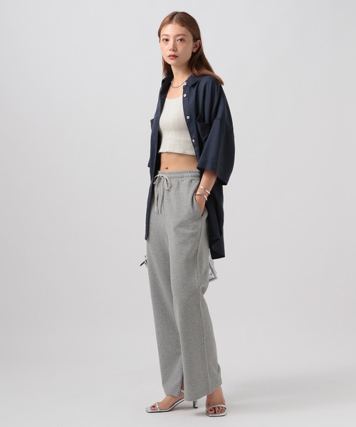 BAYFLOW（ベイフロー）の「ジップ付きスウェットパンツ（その他パンツ・レディース・アイボリー/ブルー/グレー・FREE）」の21枚目の写真