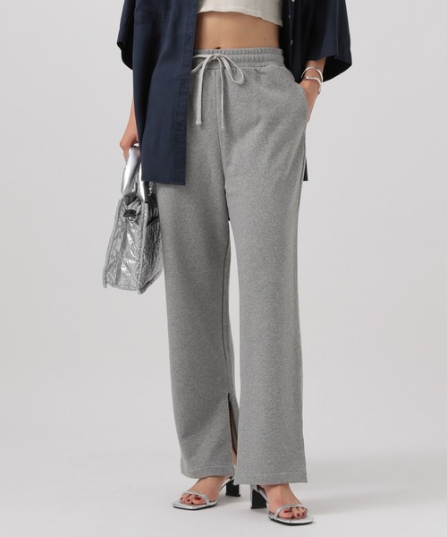 BAYFLOW（ベイフロー）の「ジップ付きスウェットパンツ（その他パンツ・レディース・アイボリー/ブルー/グレー・FREE）」の22枚目の写真