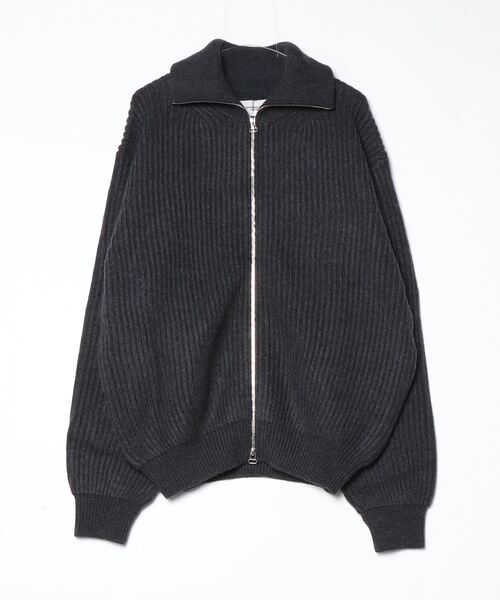 JOHN MASON SMITH（ジョンメイソンスミス）の「JOHN MASON SMITH 5G WOOL DRIVERS KNIT (25WKN-#930S)（ニット/セーター・メンズ・チャコールグレー・LARGE/MEDIUM）」の6枚目の写真