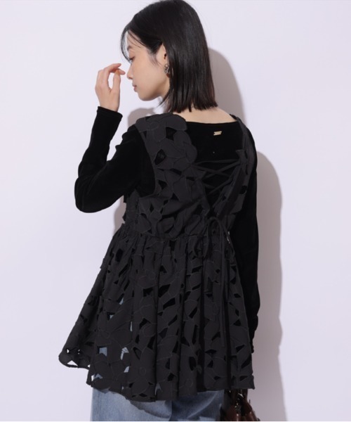 カットワークチュニック（シャツ/ブラウス）｜Mystrada（マイ