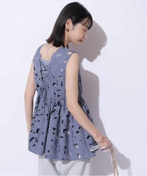 カットワークチュニック（シャツ/ブラウス）｜Mystrada（マイ