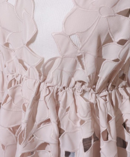 カットワークチュニック（シャツ/ブラウス）｜Mystrada（マイ