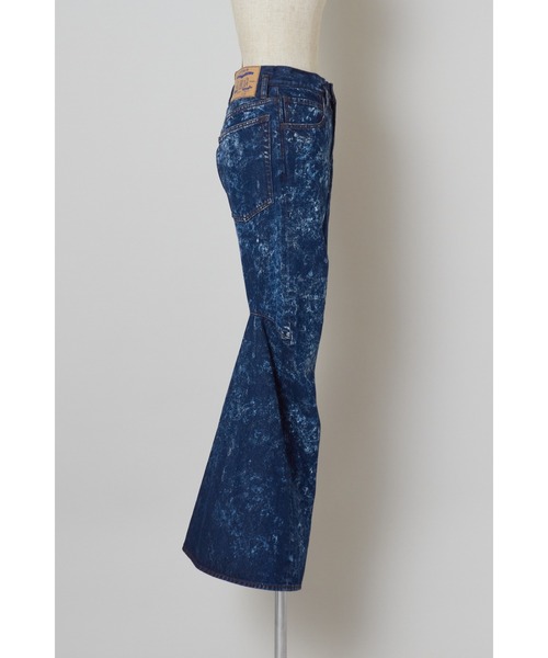 SHINYAKOZUKA(シンヤコヅカ)の「BREACHED ORDINARY CITY CURTAIN LEGS(デニムパンツ・メンズ・ブラック/インディゴブルー・LARGE/MEDIUM)」の6枚目の写真