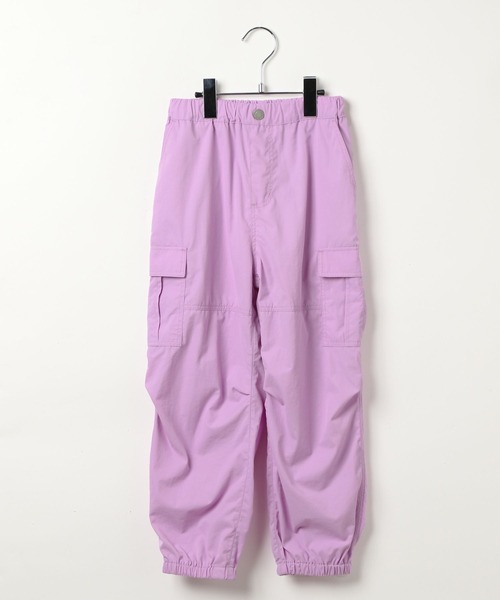 BAYFLOW（ベイフロー）の「[ウエスト調整可☆通学にも♪]ワイドカーゴパンツ(KIDS)（カーゴパンツ・キッズ・カーキ/ブラック/ラベンダー・150cm/140cm/130cm/120cm/110cm）」の17枚目の写真