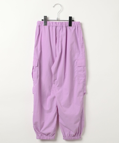 BAYFLOW（ベイフロー）の「[ウエスト調整可☆通学にも♪]ワイドカーゴパンツ(KIDS)（カーゴパンツ・キッズ・カーキ/ブラック/ラベンダー・150cm/140cm/130cm/120cm/110cm）」の18枚目の写真