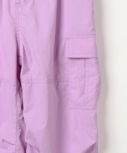 BAYFLOW（ベイフロー）の「[ウエスト調整可☆通学にも♪]ワイドカーゴパンツ(KIDS)（カーゴパンツ・キッズ・カーキ/ブラック/ラベンダー・150cm/140cm/130cm/120cm/110cm）」の21枚目の写真