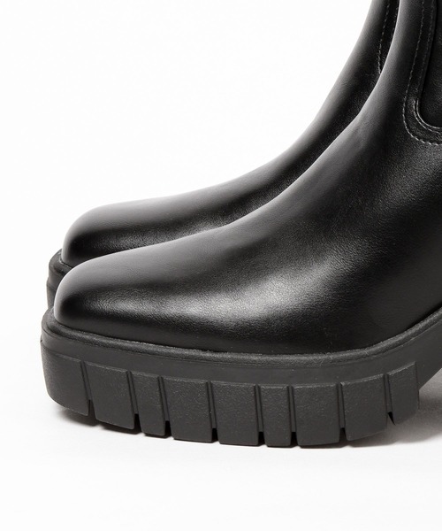 PAGEBOY（ページボーイ）の「サイドバックルロングブーツ（ブーツ・レディース・ブラウン/ブラック・MEDIUM/LARGE）」の18枚目の写真