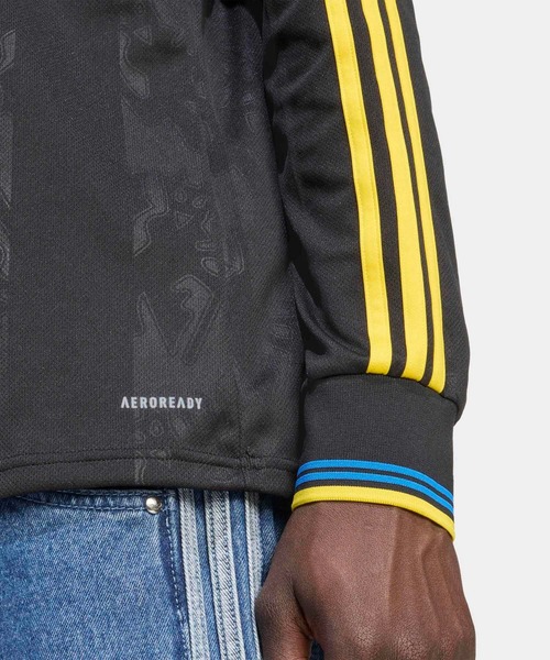 マンチェスターユナイテッド　18-19 ポグバ　CL用サード長袖　選手支給品 マンチェスターユナイテッド 18-19 ポグバ CL用サード長袖 選手