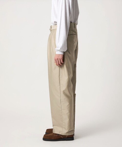 Steven Alan＞ カベ モールスキン インツープリーツ ドレス トラウザー