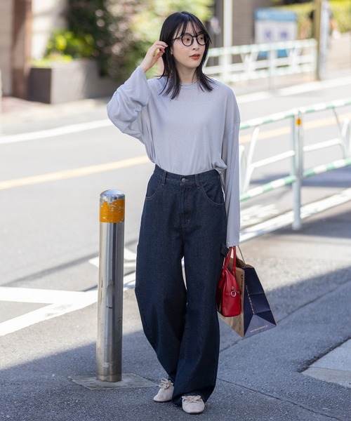 ヴィンテージ加工 カーブシルエットペインターデニムパンツ【THE CRAFT