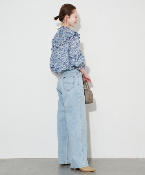 SLOBE IENA LEE ワイドデニム　DEUXIEME CLASSE SLOBE IENA（スローブイエナ） ジーンズ デニム デニムパンツ 「4