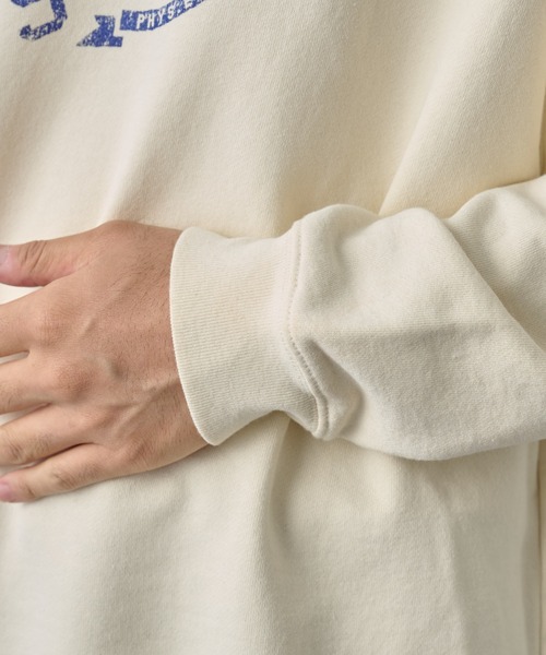 COLONY 2139（コロニートゥーワンスリーナイン）の「ヴィンテージカスレカレッジスウェット（スウェット・メンズ・アイボリー/ネイビー/チャコールグレー・LARGE/MEDIUM）」の12枚目の写真