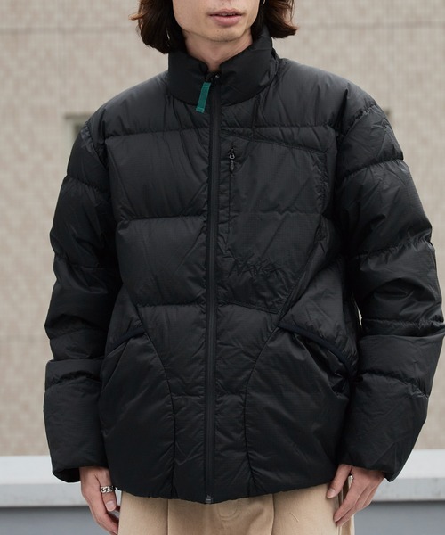 NANGA（ナンガ）の「NANGA/ナンガ MAZENO RIDGE JACKET ダウンジャケット（ダウンジャケット/コート・メンズ・ネイビー/レッド/ブラック・S/M/L/XL）」の7枚目の写真