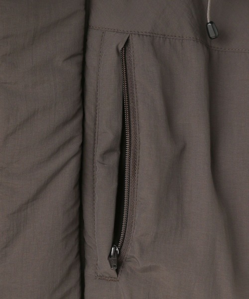 LOWRYS FARM（ローリーズファーム）の「【LFM(U)】エアサーマル２ＷＡＹパーカー　587863（ダウンジャケット/コート・メンズ・チャコールグレー/ベージュ/カーキ・MEDIUM/LARGE）」の18枚目の写真