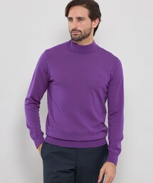 モックネック」に該当するパープル/紫色系のメンズファッション通販