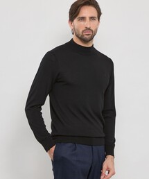 MACKINTOSH LONDON | 14ゲージウォッシャブルウールモックネックニット(ニット/セーター)