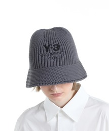 Y-3(CX[)Y-3 KNITTED HAT(nbg)