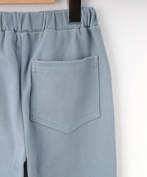 SHOO・LA・RUE（シューラルー）の「【100-150cm】デニム風ジャージフレアパンツ（その他パンツ・キッズ・サックスブルー/ブルー系その他・15 /14/13/12/11/10）」の6枚目の写真